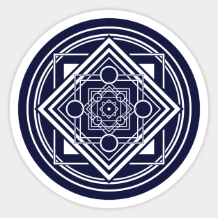 "Tibetan" Mandala Sticker